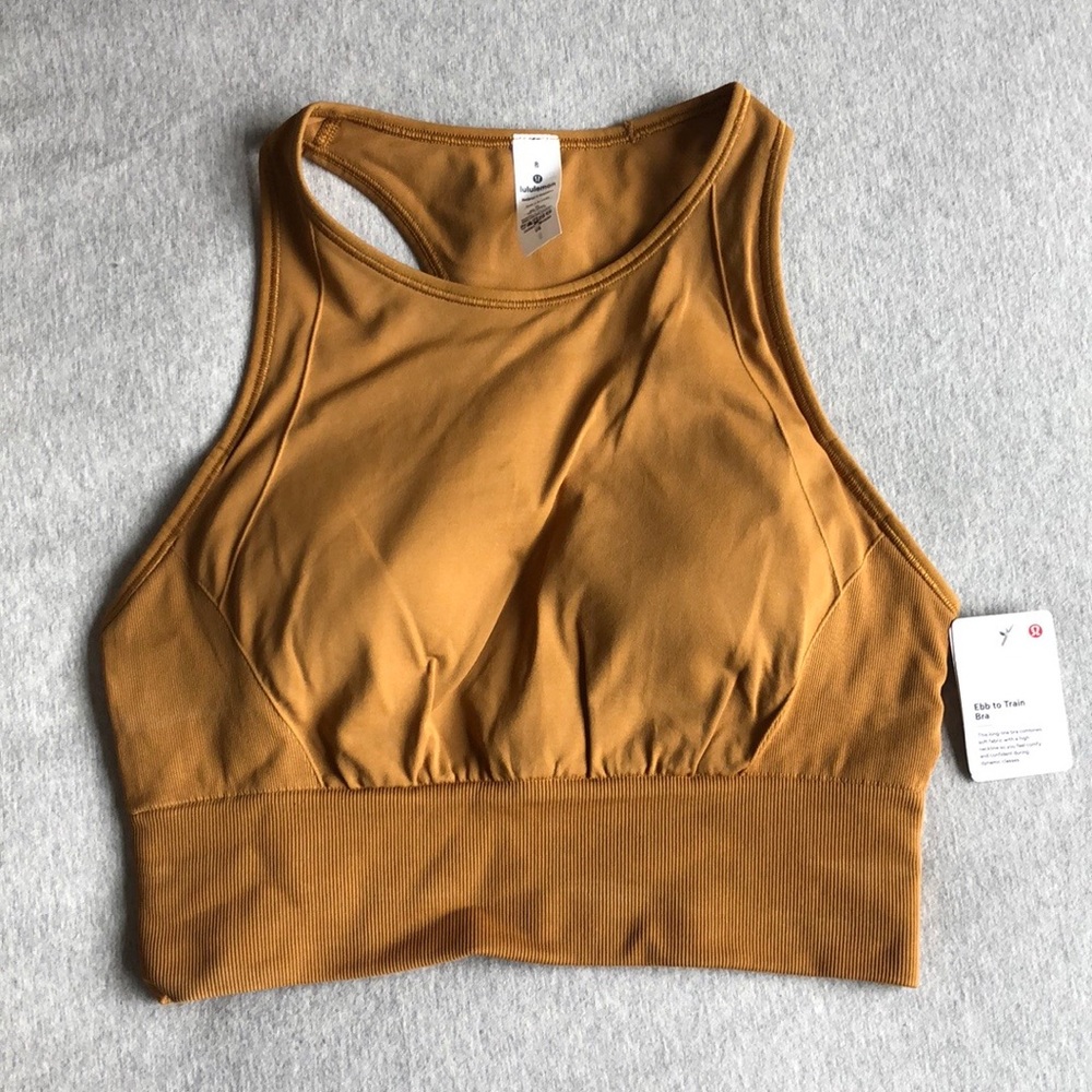 NWT Lululemon Longline Sports Bra Crop sz 8